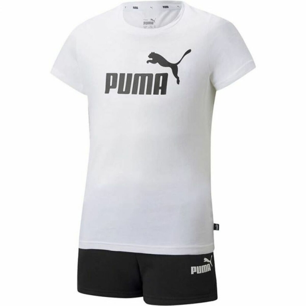 Vaikiška sportinė apranga Puma Logo Tee Balta