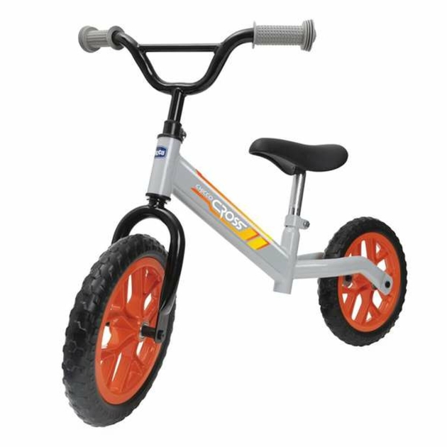 Vaikiškas dviratis Hot Wheels Balance Bike Cross Pilka Automobilių pervežėjas Mašina