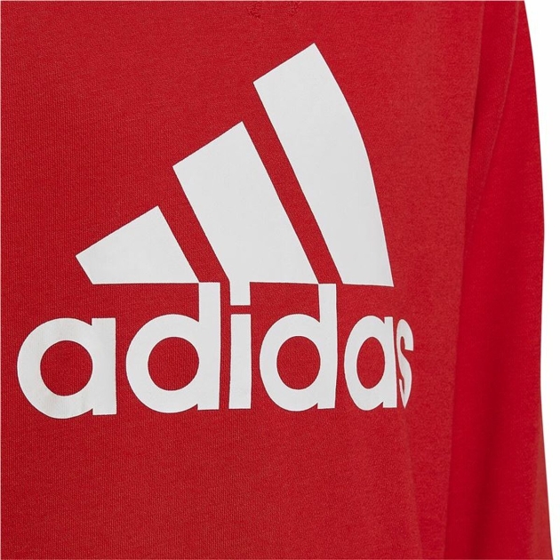 Vaikiškas džemperis be gobtuvo Adidas Essentials Raudona