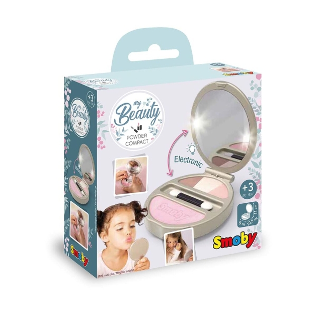 Vaikiškas makiažas Smoby My Beauty Powder Compact Pilka