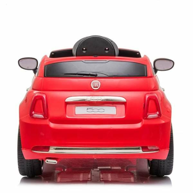 Vaikų elektrinis automobilis Fiat 500 Raudona Su nuotolinio valdymo pultu MP3 30 W 6 V 113 x 67,5 x 53 cm