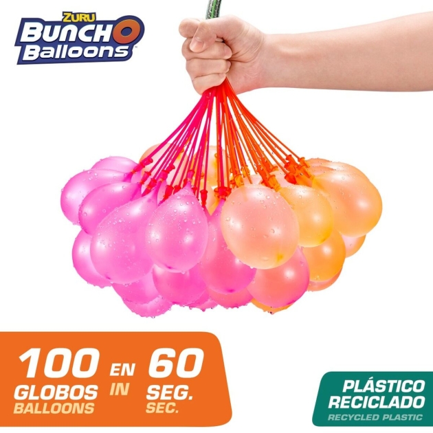 Vandens balionai su siurbliu Zuru Bunch o Balloons 24 vnt.