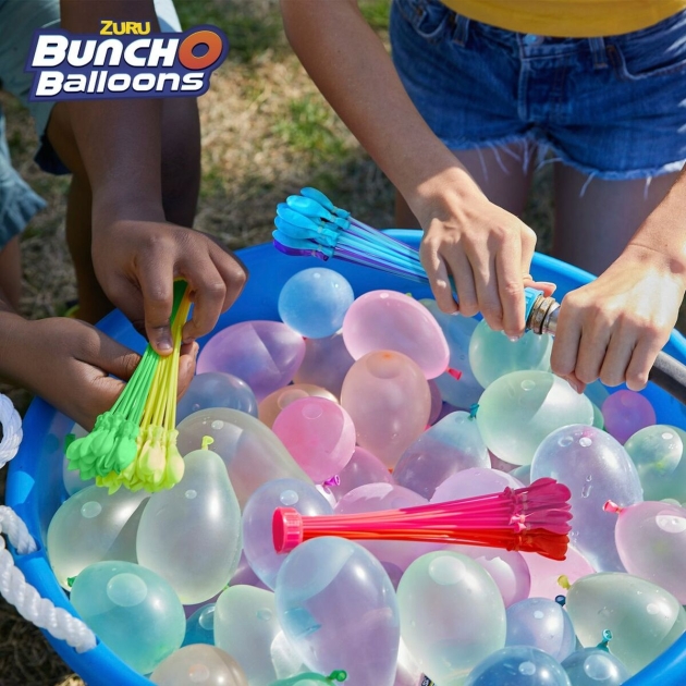 Vandens balionai su siurbliu Zuru Bunch o Balloons 24 vnt.