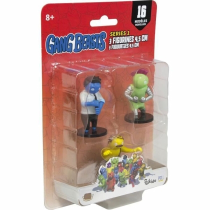 Veiklos rodikliai Lansay Gang Beasts  Lot #3 3 Dalys 4,5 cm