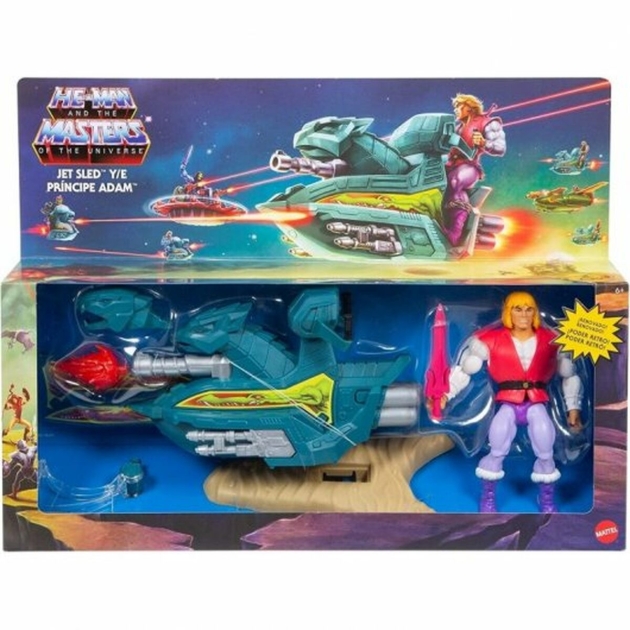 Veiklos rodikliai Mattel Masters of the Universe Set Prince Adam + Sky Sled