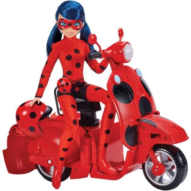 Veiklos rodikliai Miraculous: Tales of Ladybug Cat Noir Motociklas