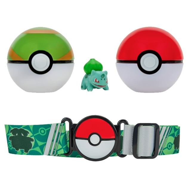 Veiklos rodikliai Pokémon Clip belt ‘N’ Go – Bulbasaur 5 cm