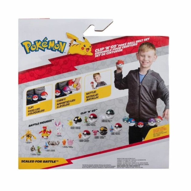 Veiklos rodikliai Pokémon Clip belt ‘N’ Go – Machop 5 cm