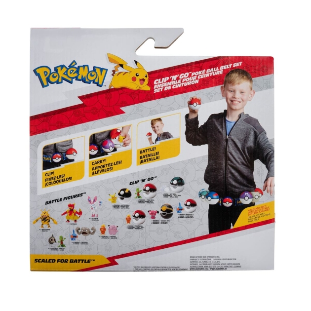 Veiklos rodikliai Pokémon Clip belt ‘N’ Go – Machop 5 cm