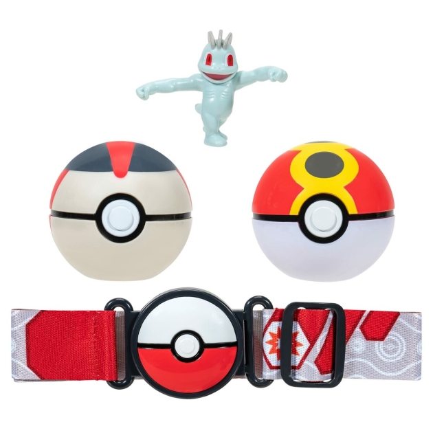 Veiklos rodikliai Pokémon Clip belt ‘N’ Go – Machop 5 cm