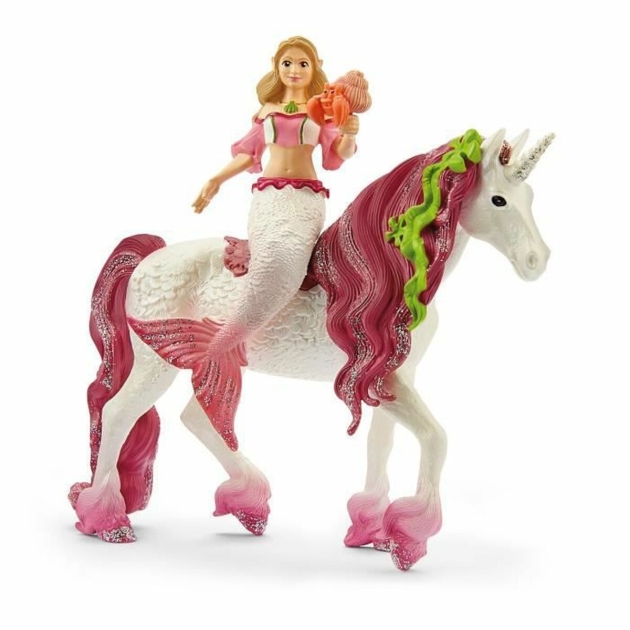 Vienaragis Schleich Sirene Feya on sea unicorn 3 Dalys