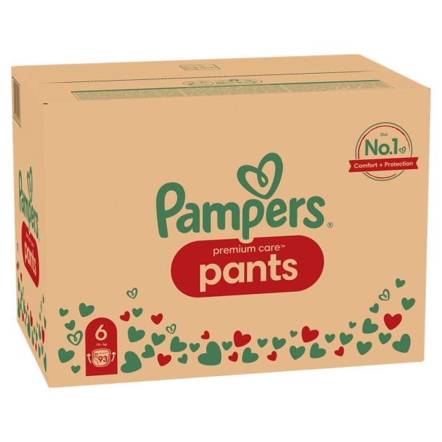 Vienkartinės sauskelnės Pampers Premium 15 25 kg 6 (93 vnt.)