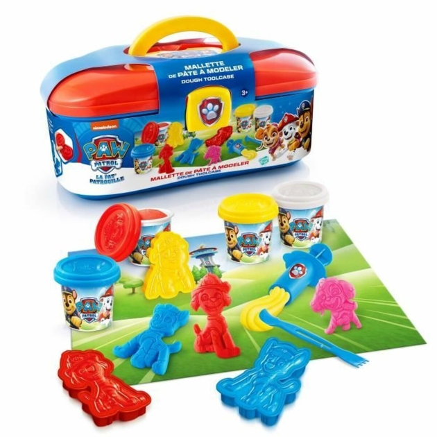 Žaidimas iš plastilino Canal Toys Šunyčiai patruliai 4 spalvos Spalvotas