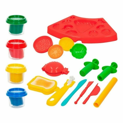 Žaidimas iš plastilino Colorbaby Burger  Sandwich Spalvotas (19 Dalys)