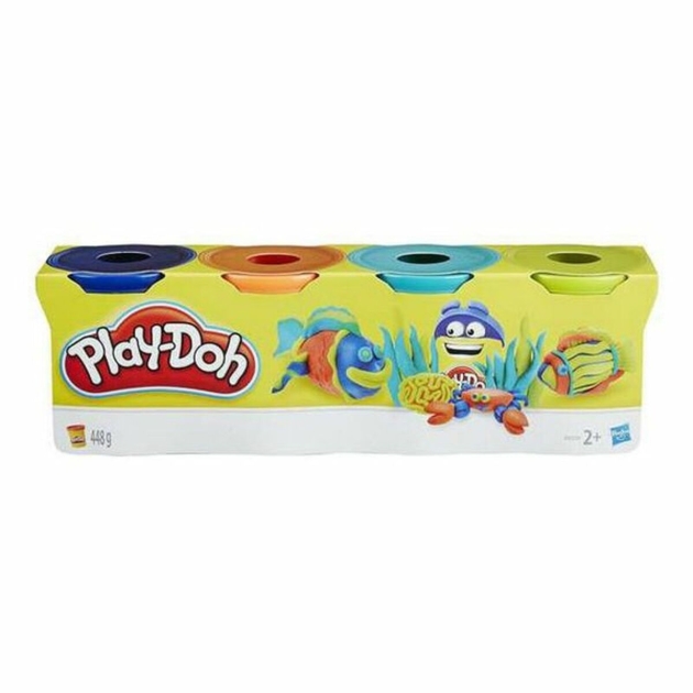 Žaidimas iš plastilino Colores Silvestres Play Doh E4867ES0 (4 pcs)