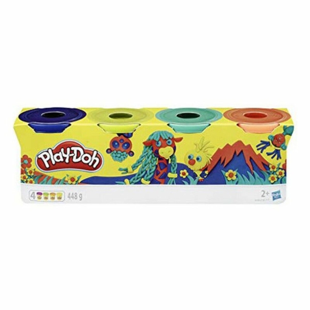 Žaidimas iš plastilino Colores Silvestres Play Doh E4867ES0 (4 pcs)