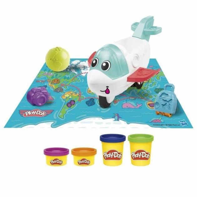 Žaidimas iš plastilino Play Doh Airplane Explorer Starter Playset