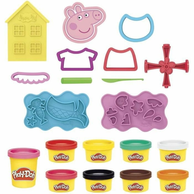 Žaidimas iš plastilino Play Doh Hasbro Peppa Pig Stylin Set