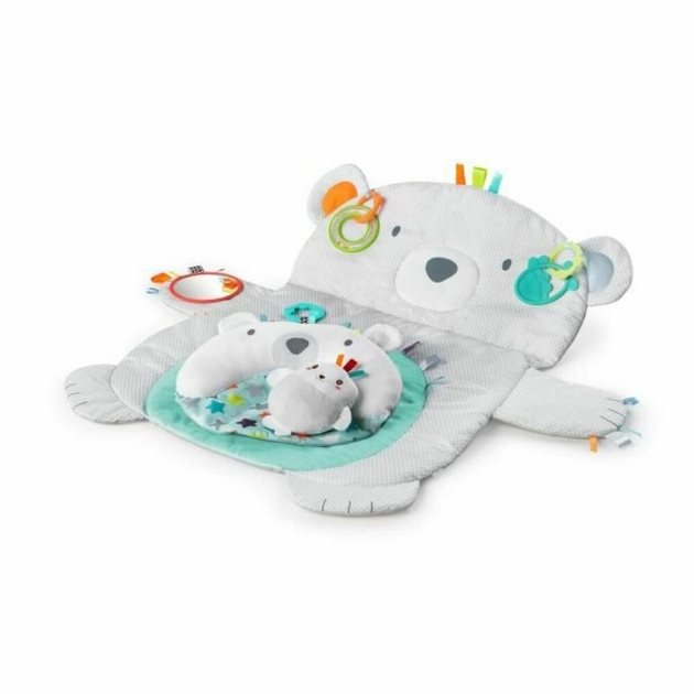 Žaidimų kilimėlis Bright Starts Polar Bear Tummy Time Prop  Play ™