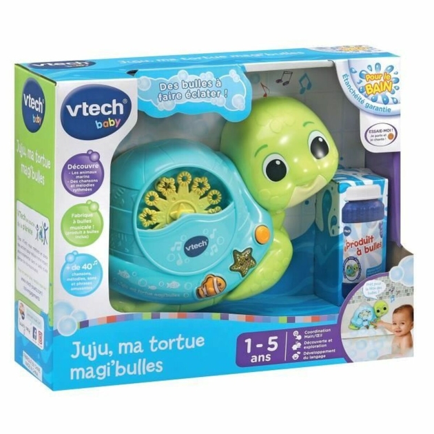 Žaislai voniai Vtech Baby Juju ma tortue magi bulles