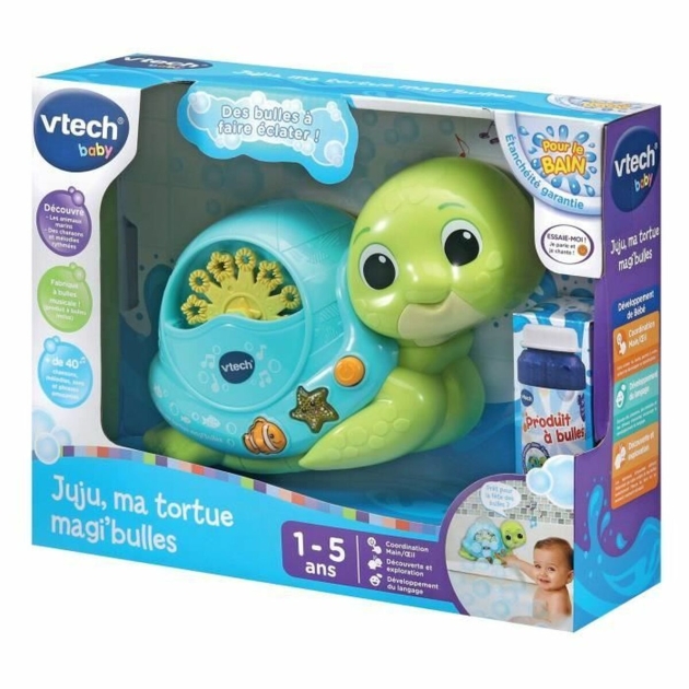 Žaislai voniai Vtech Baby Juju ma tortue magi bulles