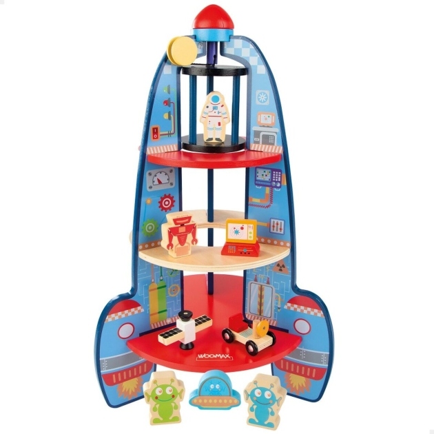 Playset Woomax 9 Dalys 2 vnt. 32,5 x 53,5 x 32,5 cm