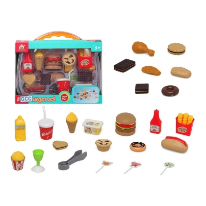 Žaislų rinkinys Burger Set (28 x 20 cm)