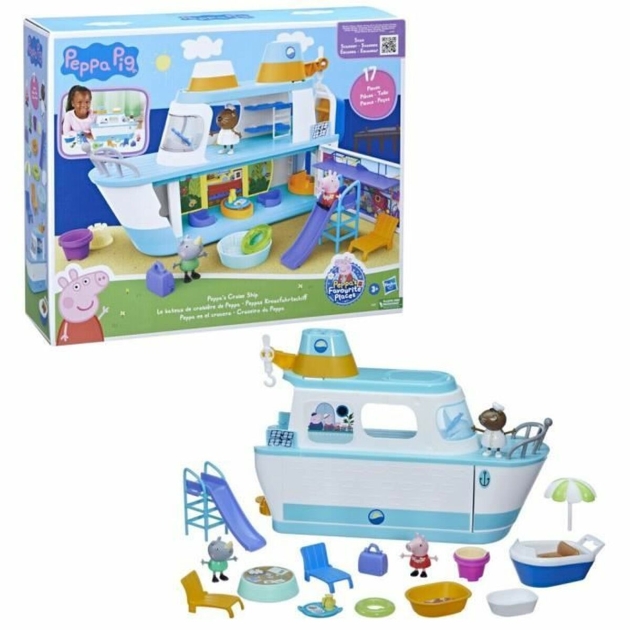 Žaislų rinkinys Peppa Pig Peppa Pig Ship Plastmasinis