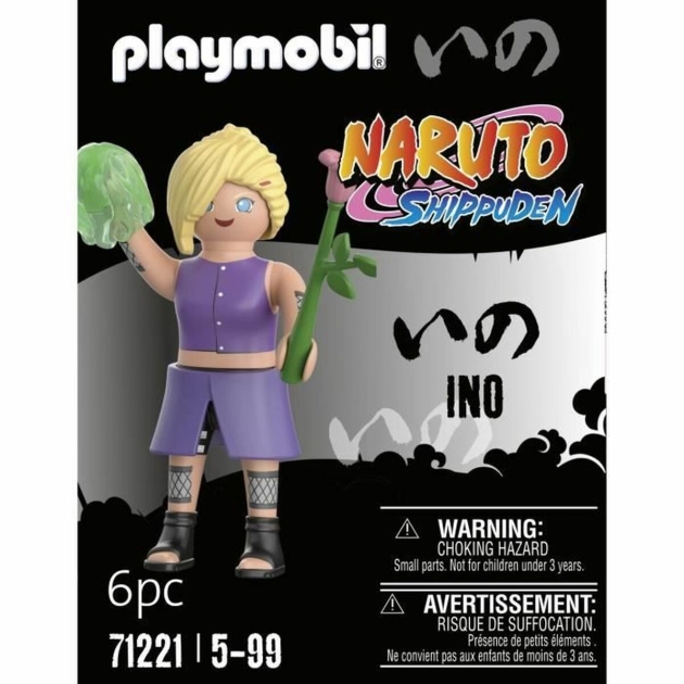 Žaislų rinkinys Playmobil 71221 Naruto Shippuden Plastmasinis 6 Dalys