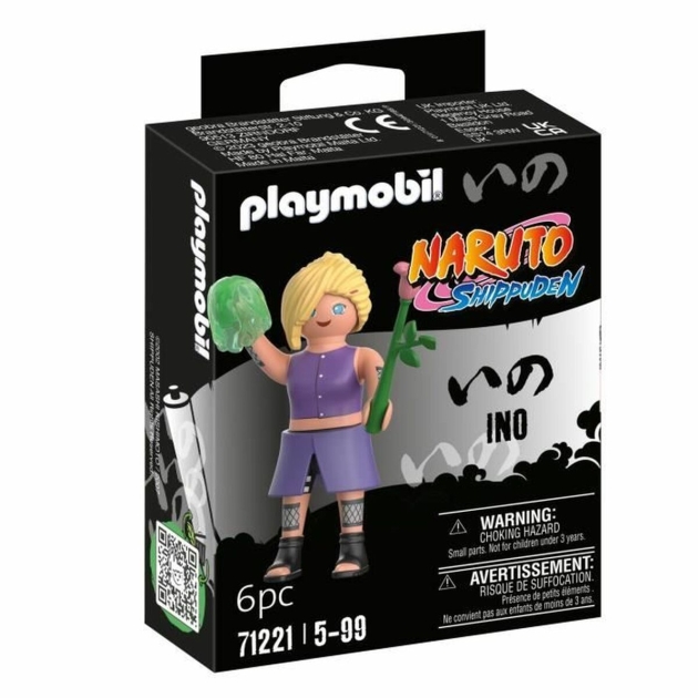 Žaislų rinkinys Playmobil 71221 Naruto Shippuden Plastmasinis 6 Dalys