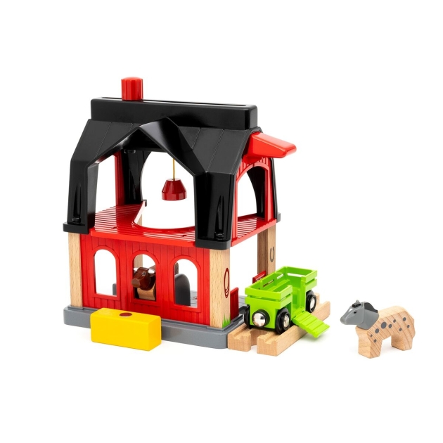 Žaislų rinkinys Ravensburger Animal barn Medžio