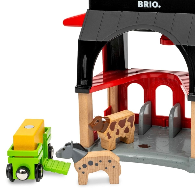 Žaislų rinkinys Ravensburger Animal barn Medžio