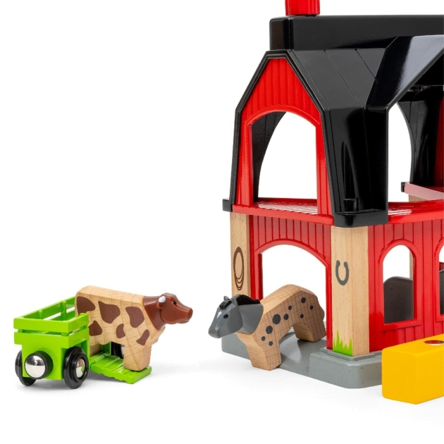 Žaislų rinkinys Ravensburger Animal barn Medžio