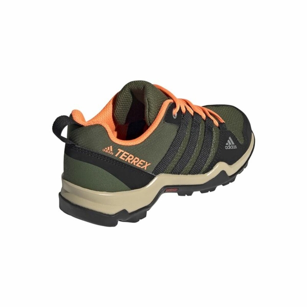 32 pritūpimai Adidas Terrex AX2R K Alyvuogių aliejus