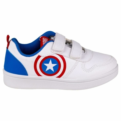 32 pritūpimai The Avengers Velcro Balta