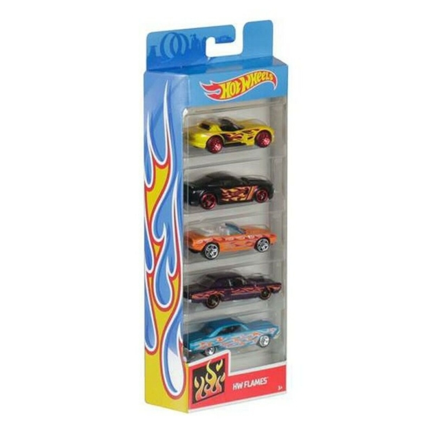 5 mašinėlių rinkinys Hot Wheels 1806