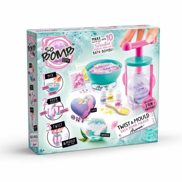 Amatų žaidimas Canal Toys So Bomb DIY Twist Mold Bath Bomb