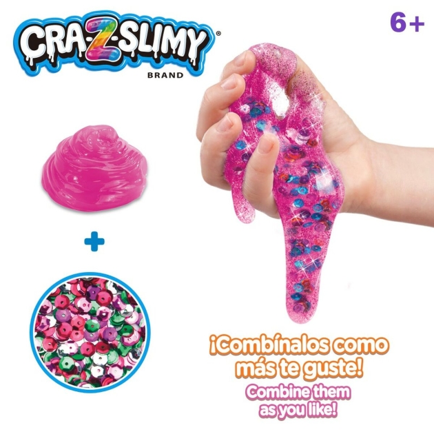 Žaidimas iš plastilino Cra Z Art Slimy Blendz (4 vnt.) Slime