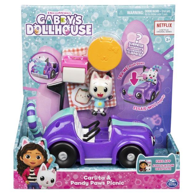 Automobilis Spin Master Gabby´s Dollhouse Spalvotas Plastmasinis