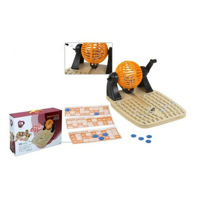 Bingo CB Games Colorbaby 28815 Medžio Plastmasinis