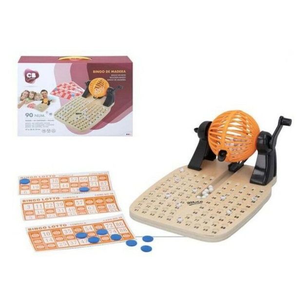 Bingo CB Games Colorbaby 28815 Medžio Plastmasinis