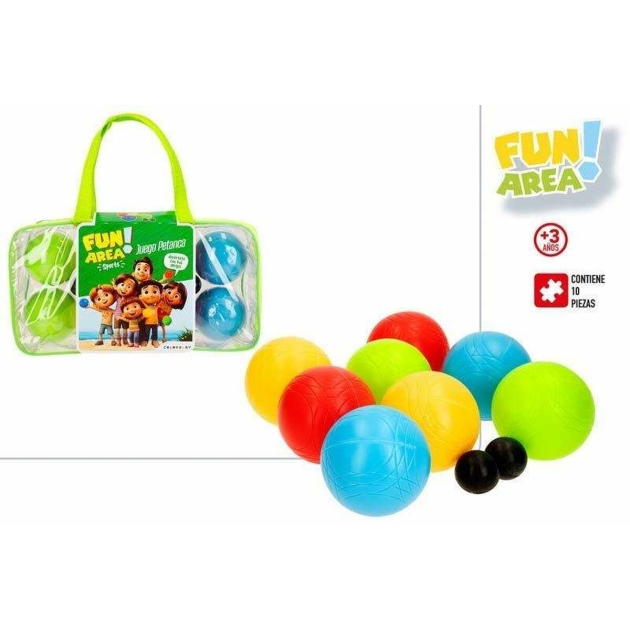 „Boules“ rinkinys Colorbaby Fun Area! 10 Dalys 31 x 8 x 16,5 cm