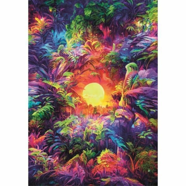 Dėlionė Clementoni Colorboom Psychedelic Jungle 500 Dalys