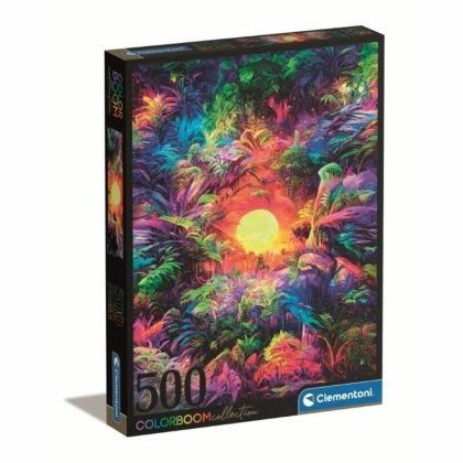 Dėlionė Clementoni Colorboom Psychedelic Jungle 500 Dalys