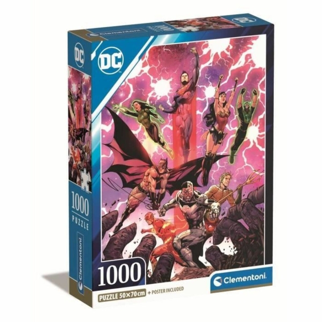 Dėlionė Clementoni DC Comics 1000 Dalys