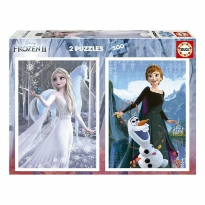 Dėlionė Educa Frozen II (2 x 500 pcs)