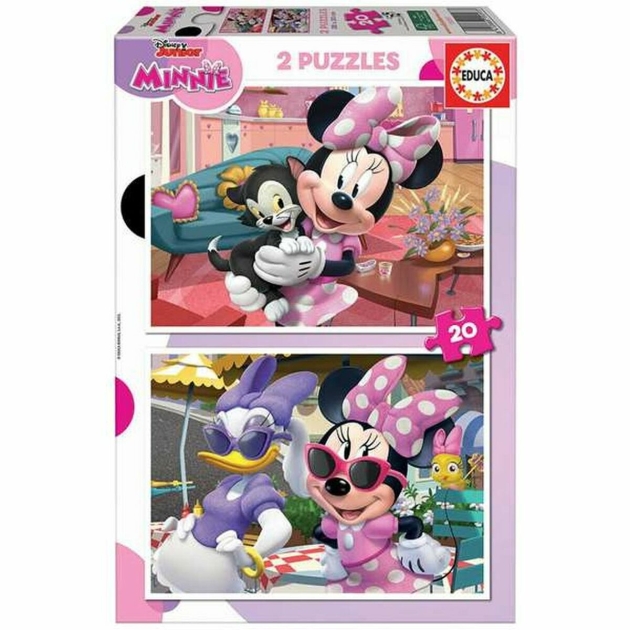 Dėlionė Educa Minnie (2 x 20 pcs)