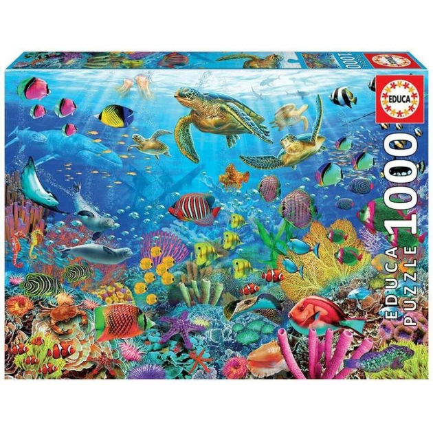 Dėlionė Educa Turtles in Paradise 1000 pcs