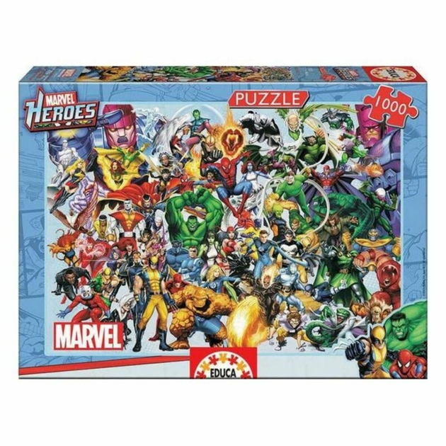 Dėlionė Marvel Heroes Educa Heroes Marvel 1000 Dalys