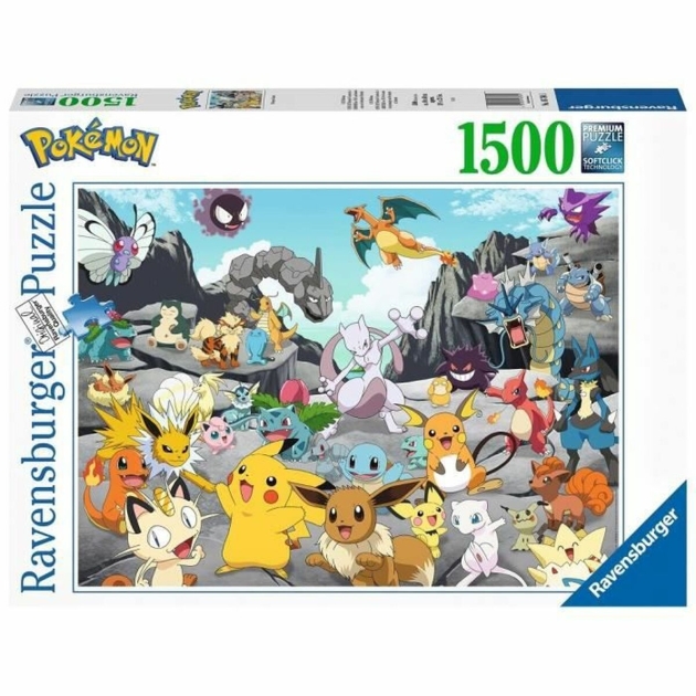 Dėlionė Pokémon Classics Ravensburger 1500 Dalys